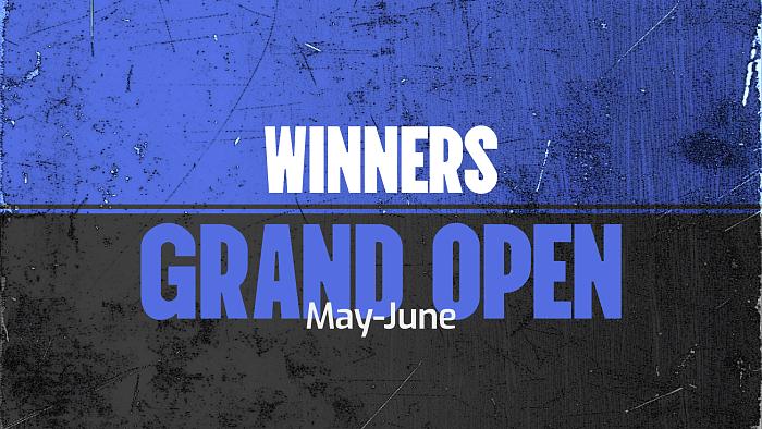 Winners May-June GRAND OPEN