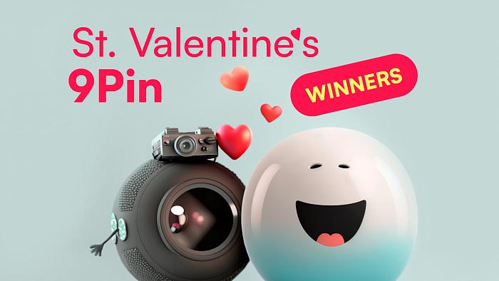 St’ Valentine's 9Pin winners