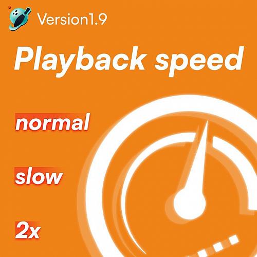 Playback speed