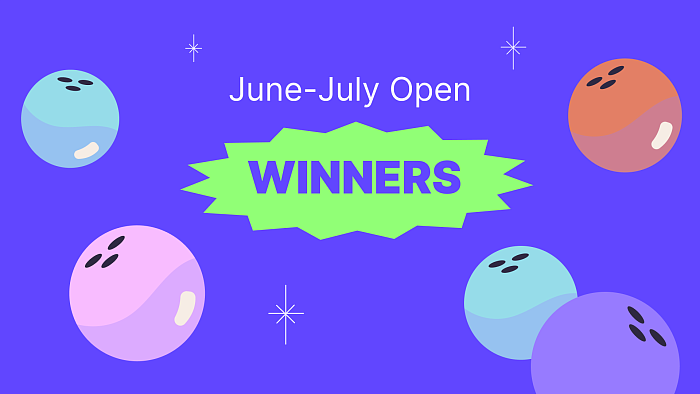 Jun-Jul Open Winners