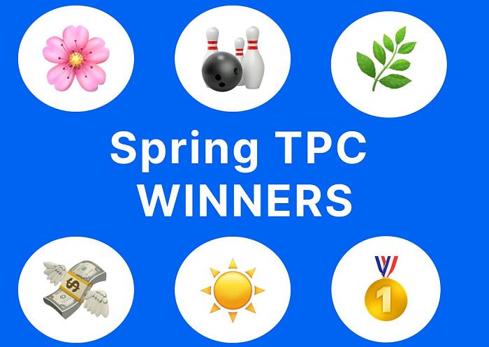 Spring TPC winners