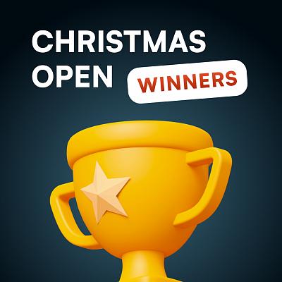 Christmas Open winners